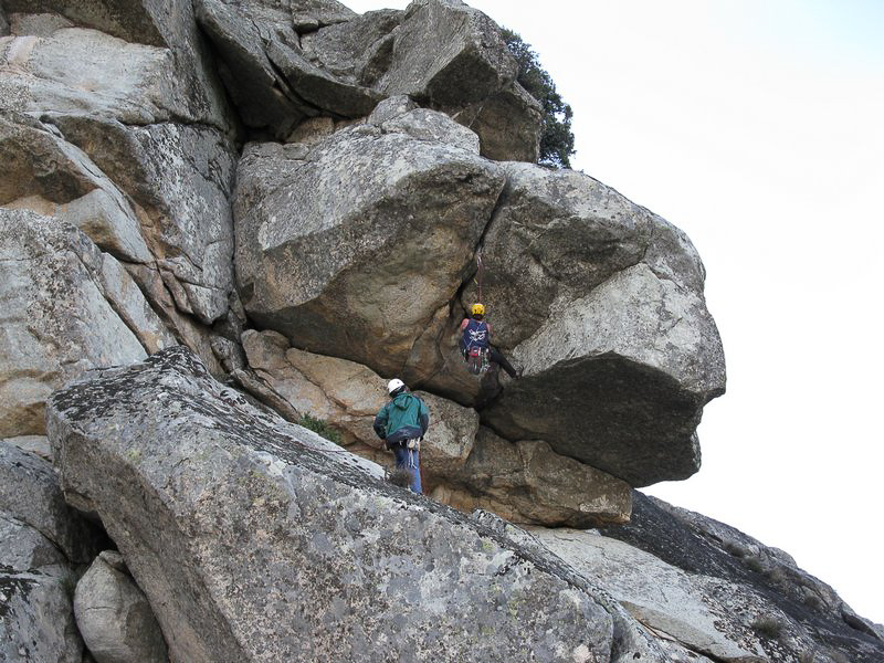 El techo del Soyermo, ¿una de las vías más duras de la Cabrera?