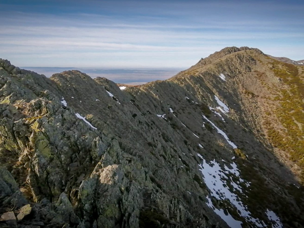 Cresta del Dragón, corriendo por la Sierra de Ayllón