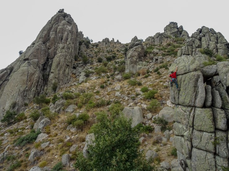 Escaladas desconocidas en la Canal de la Ladera, la Cabrera