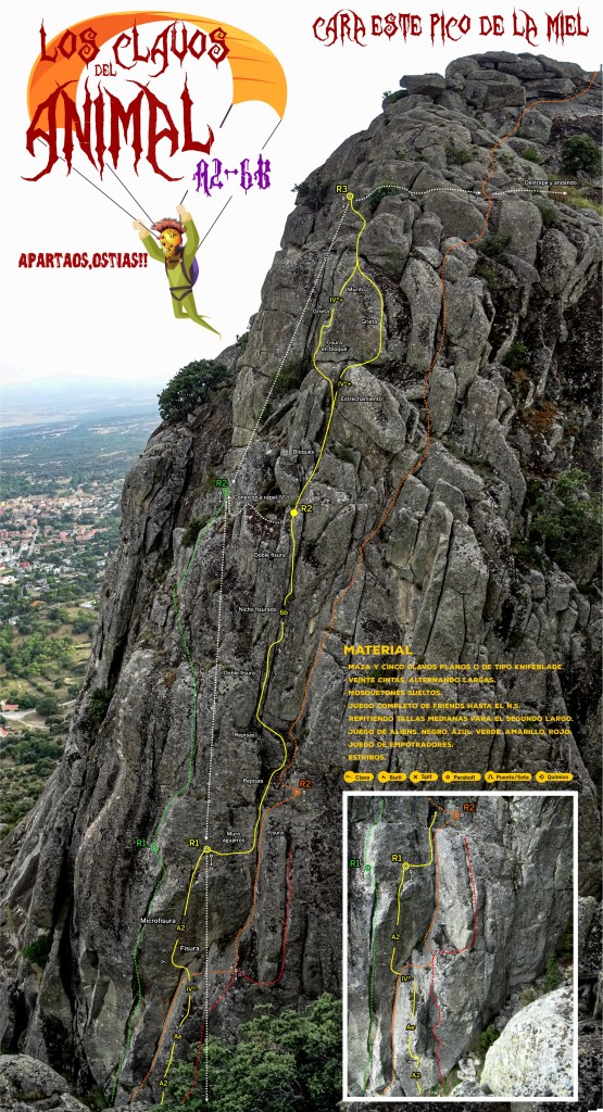 Los Clavos del Animal, la gran desconocida del Pico de la Miel